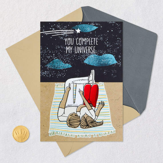 You Complete My Universe Birthday Card, , large image number 5