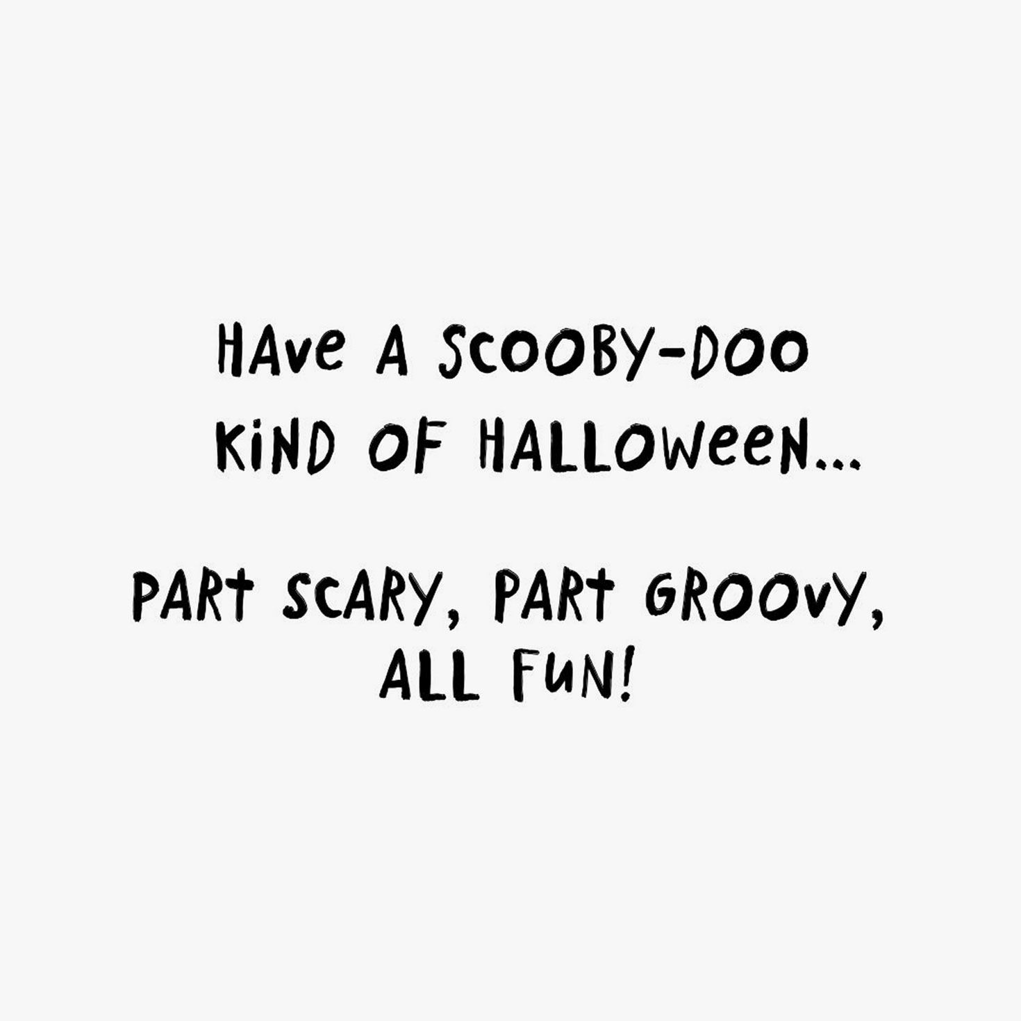 Shaggy and Scooby-Doo Halloween Card Sentiment image number 2