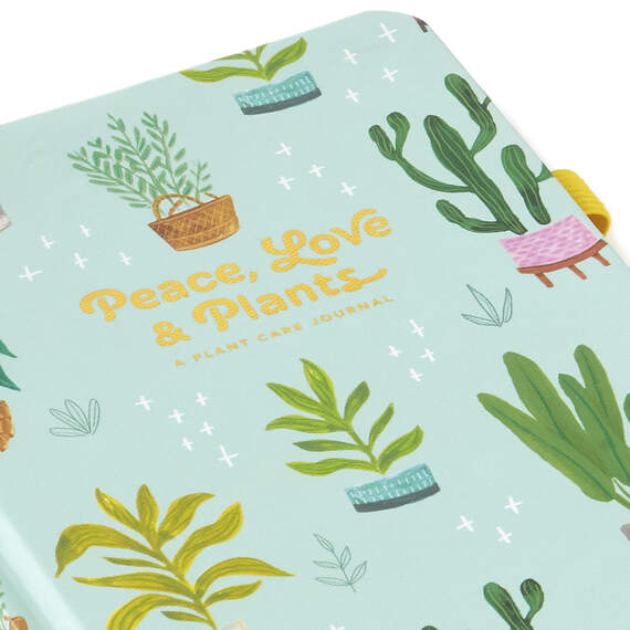 Peace, Love and Plants Plant Care Prompted Journal, , large image number 4