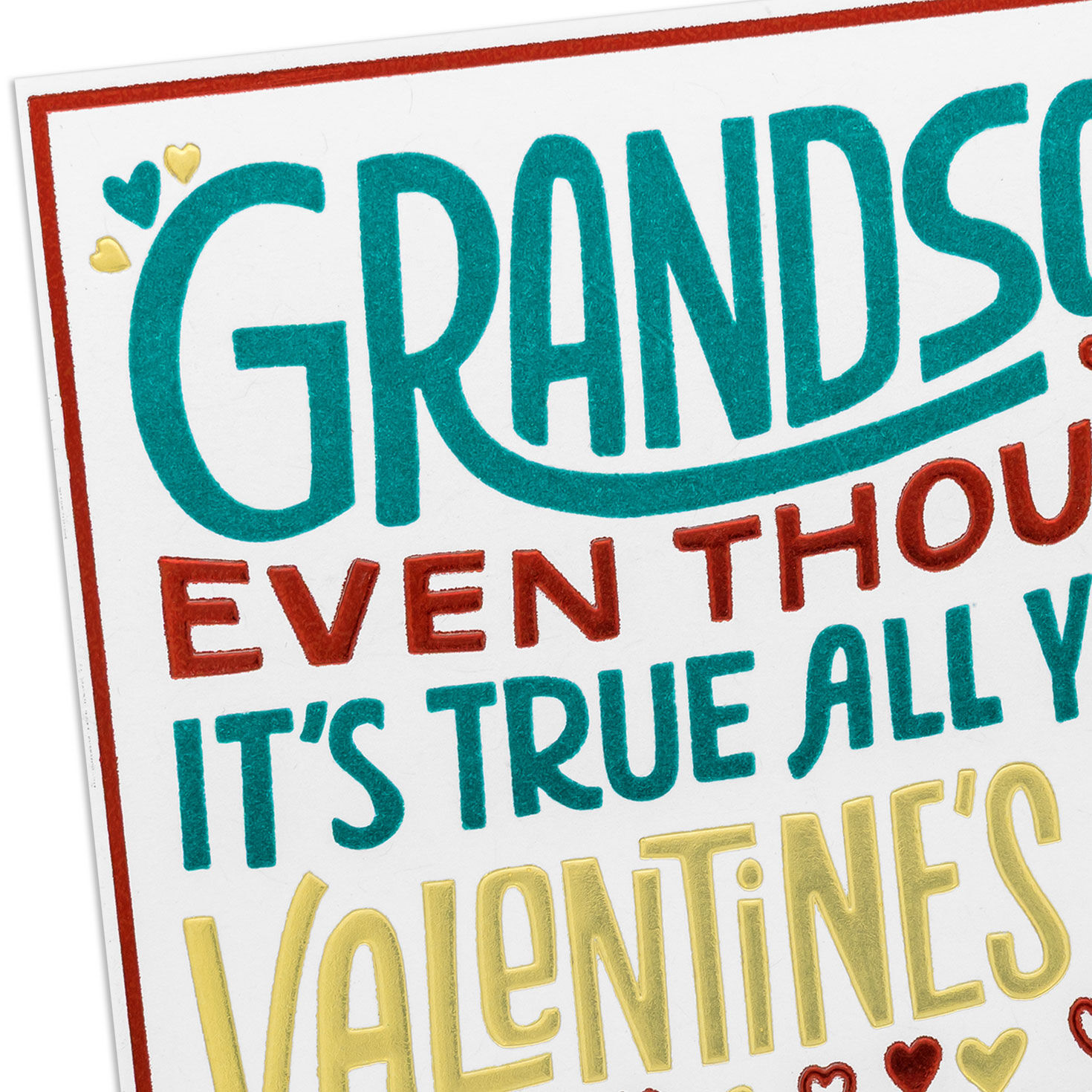 So Proud, So Incredibly Loved Valentine's Day Card for Grandson for only USD 5.99 | Hallmark