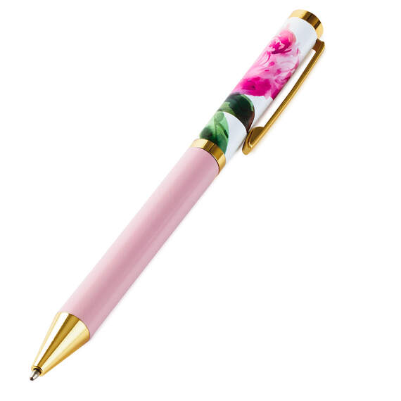 Pink Peony Pen