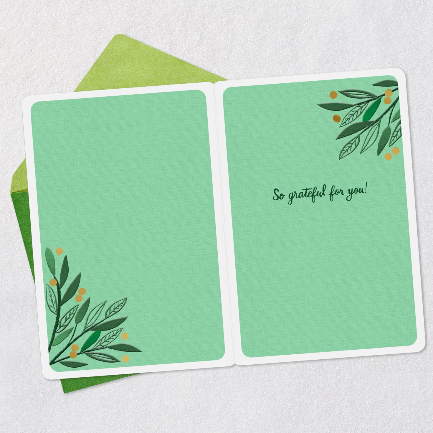 So Grateful for You Holiday Card for only USD 2.99 | Hallmark