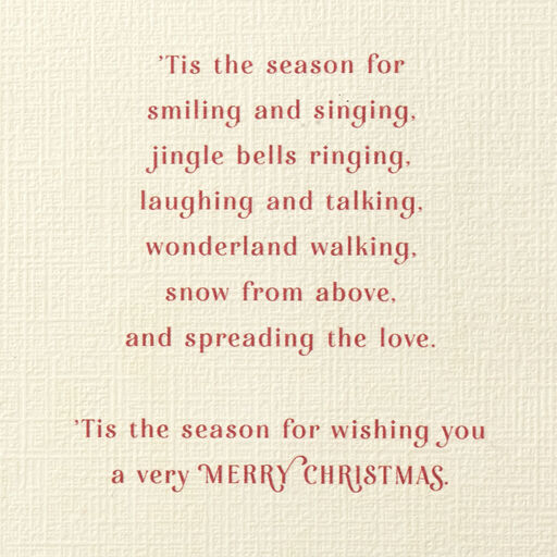 Disney Dreams Collection By Thomas Kinkade Studios Mickey and Minnie Christmas Card, 