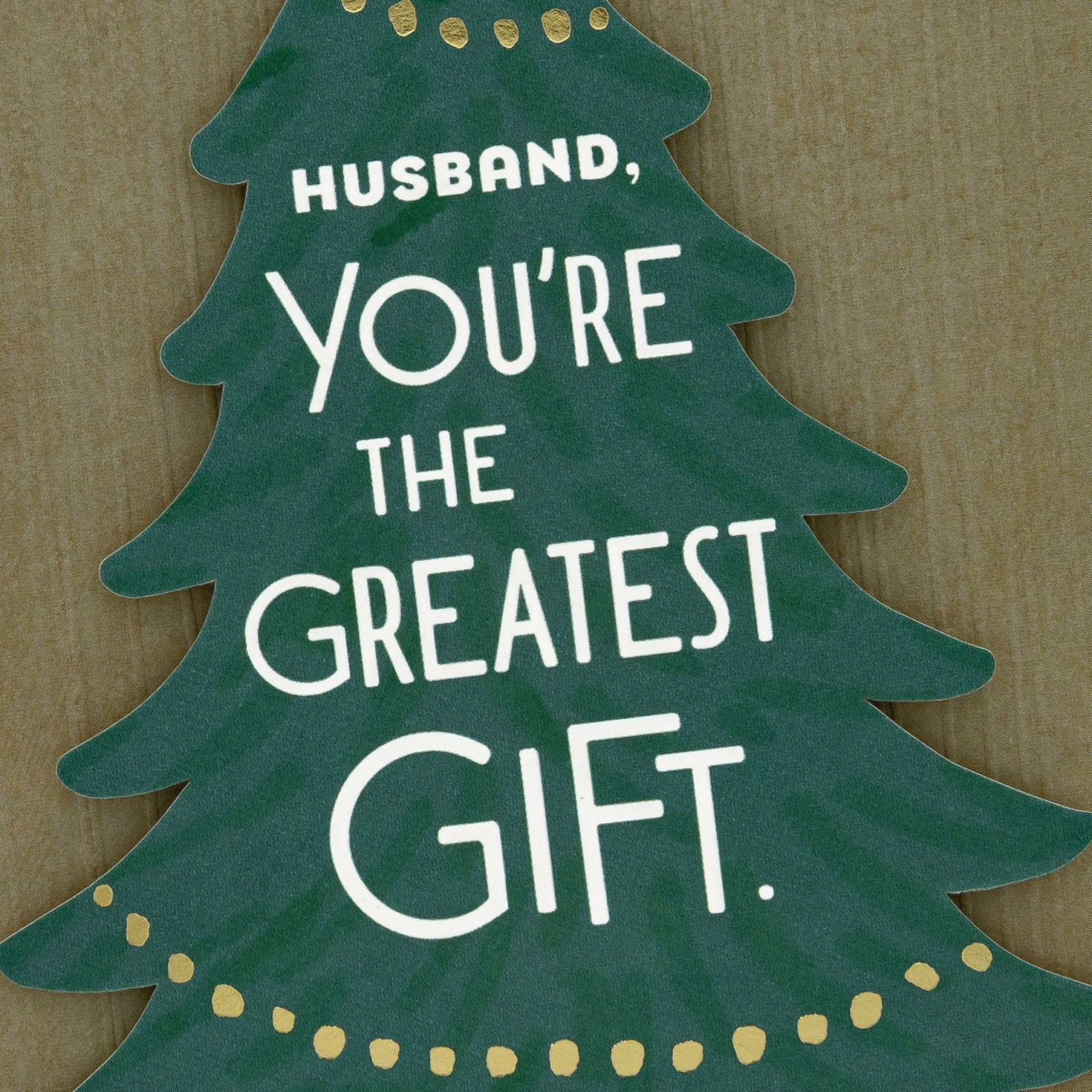 You're the Greatest Gift Christmas Card for Husband, , large image number 5