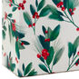 6.5" Winter Greenery Small Christmas Gift Bag With Tissue Paper, , large image number 5