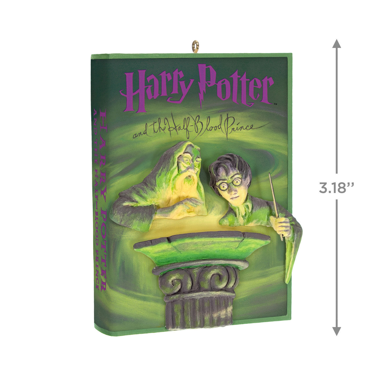 Half-Blood Prince Book Keepsake Ornament measurement image number 3