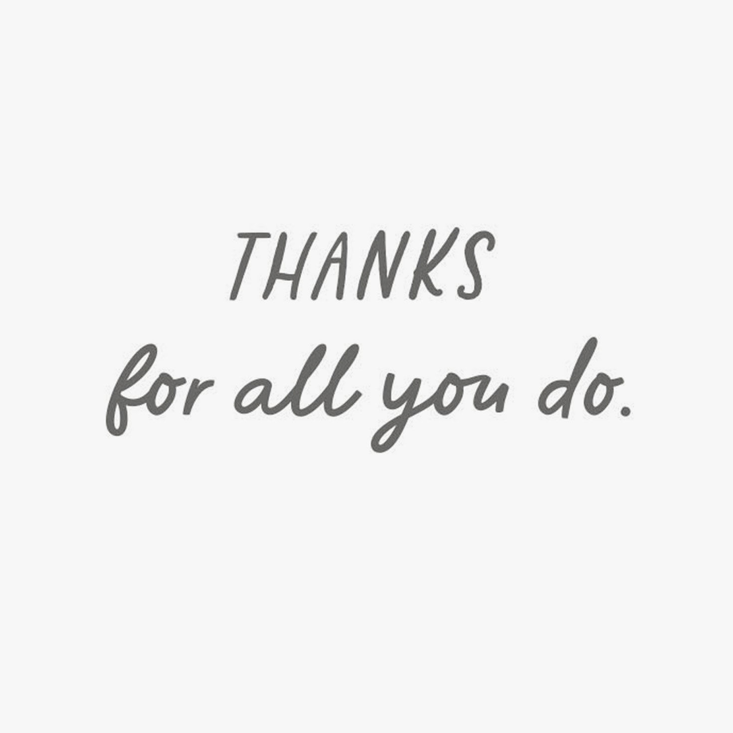 Leaves and Abstract Shapes Caregiver Thank You Card Sentiment image number 2