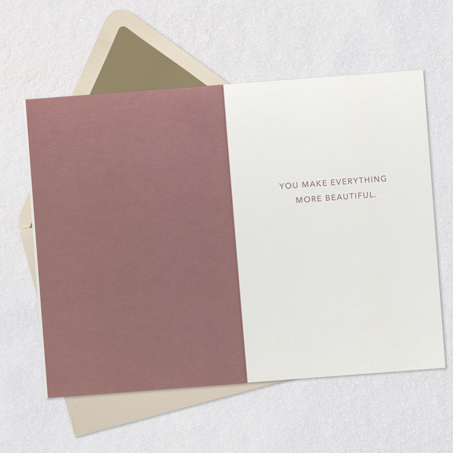 You Make Everything More Beautiful Birthday Card, , large image number 3