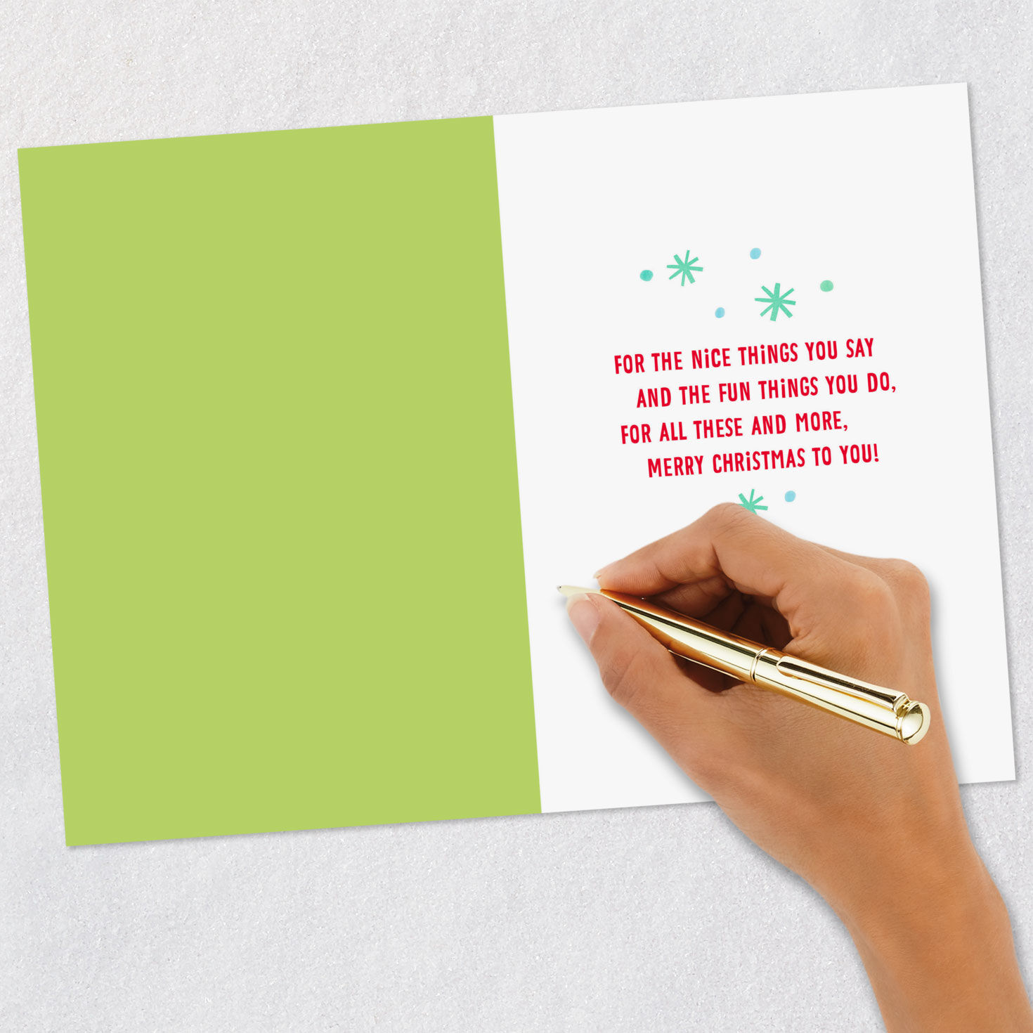 Love You Christmas Card for Grandma and Grandpa, , large image number 6