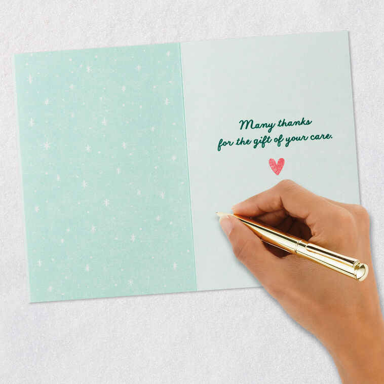 Caring With Heart Thank-You Card for Healthcare Professional, , large image number 6