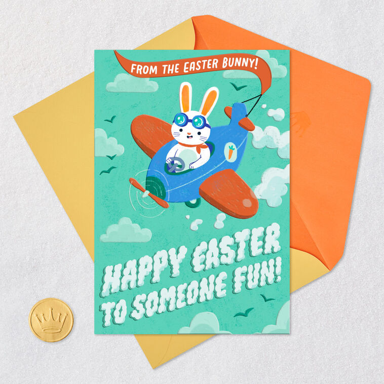 Blue Skies and Happiness Easter Card for Kids, , large image number 5