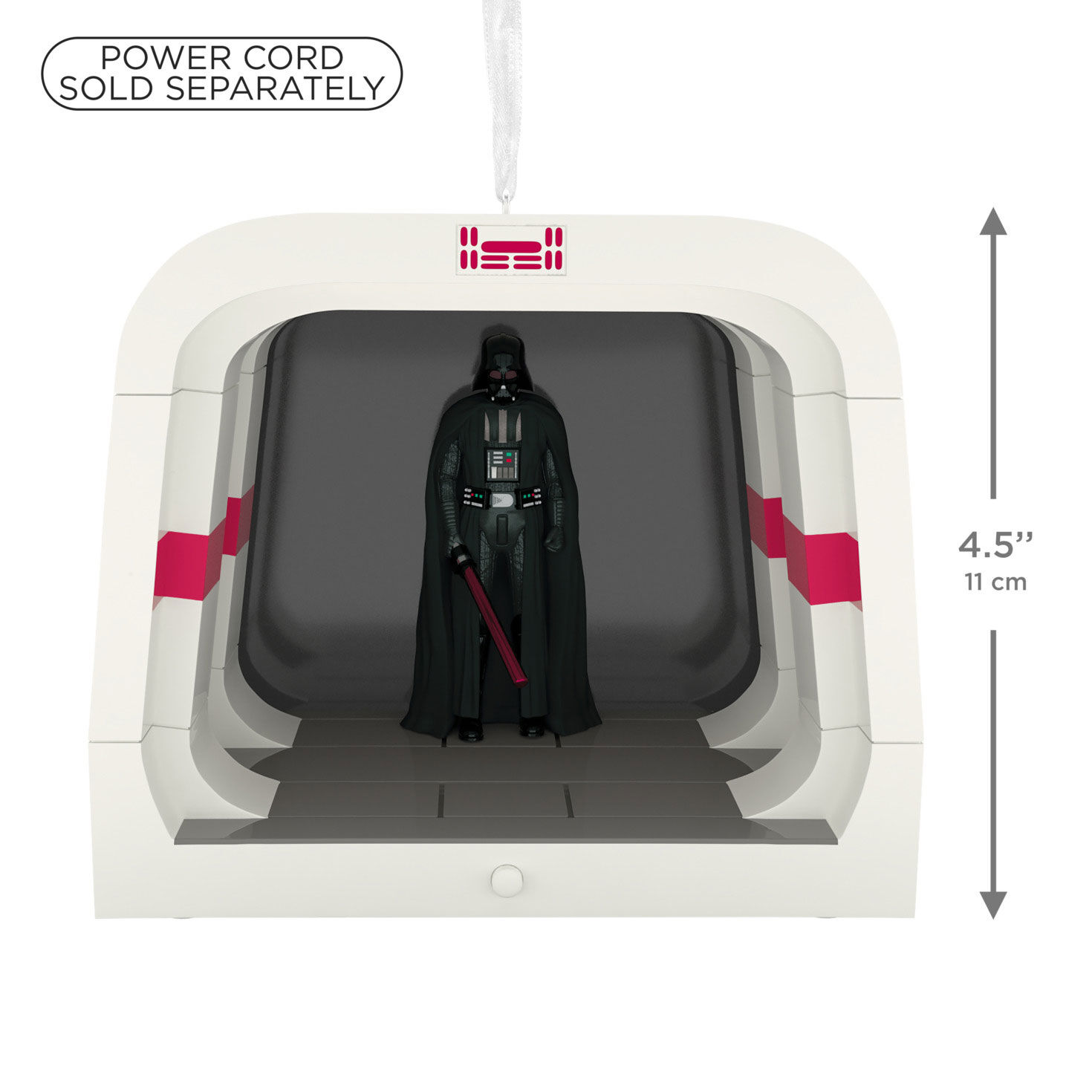 Darth Vader in Corridor Keepsake Ornament measurement image number 3