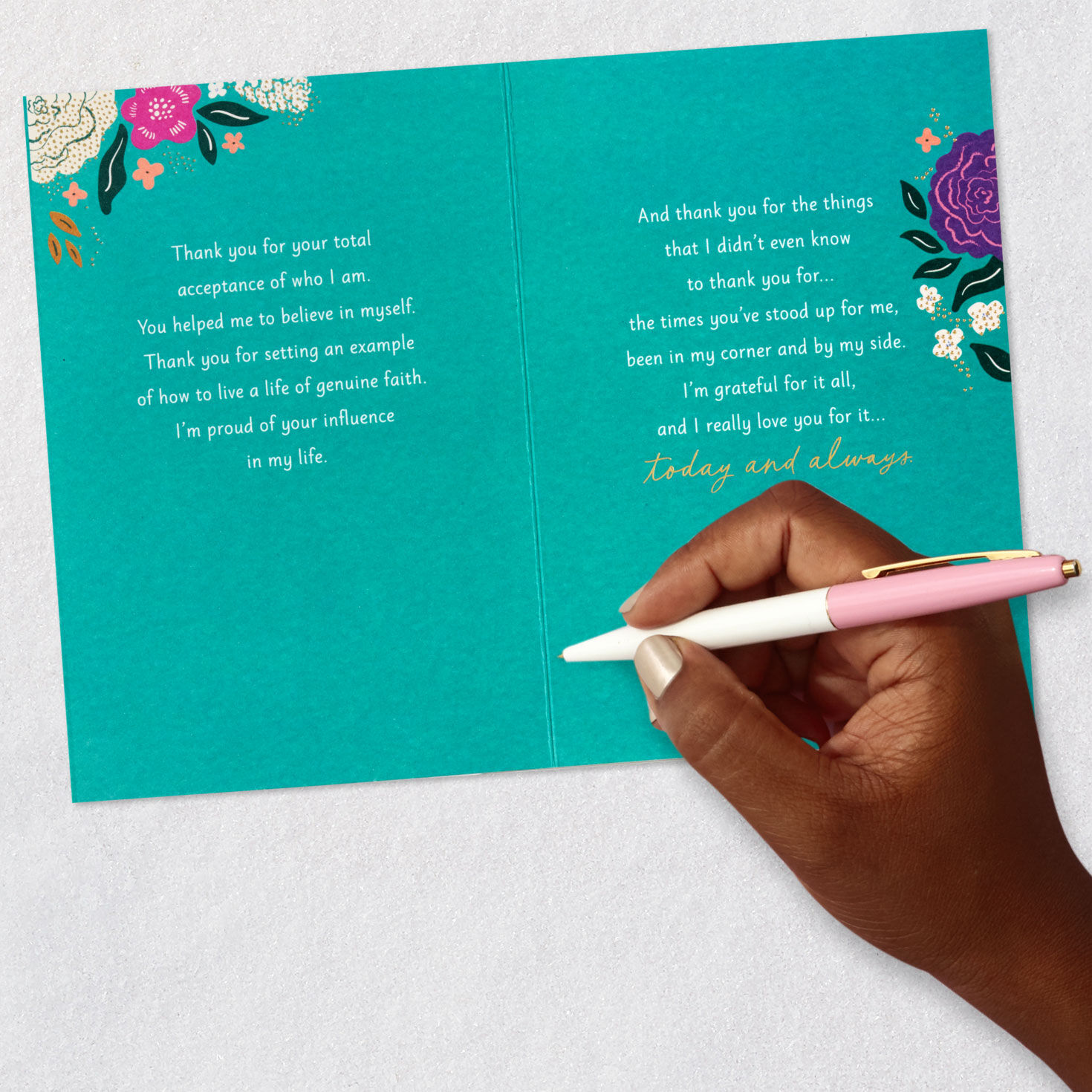 Thank You So Much Mother's Day Card for Auntie, , large image number 7