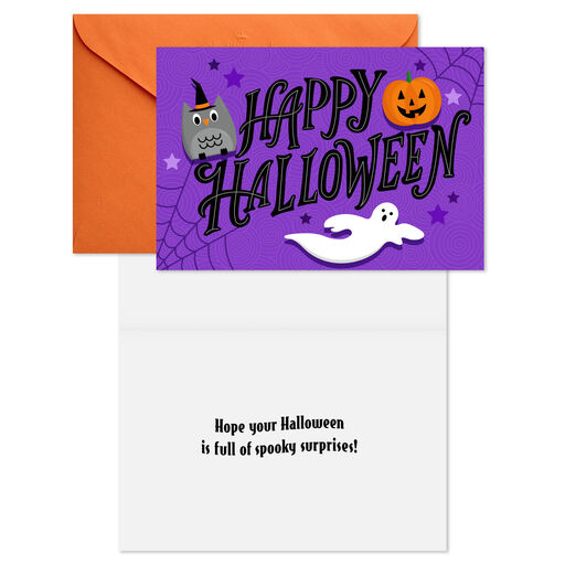 Spooky Surprises Halloween Note Cards, Pack of 6, 