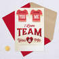 I Love Team You and Me Valentine's Day Card, , large image number 6