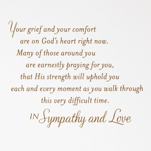 A Prayer To God Religious Sympathy Card Greeting Cards Hallmark
