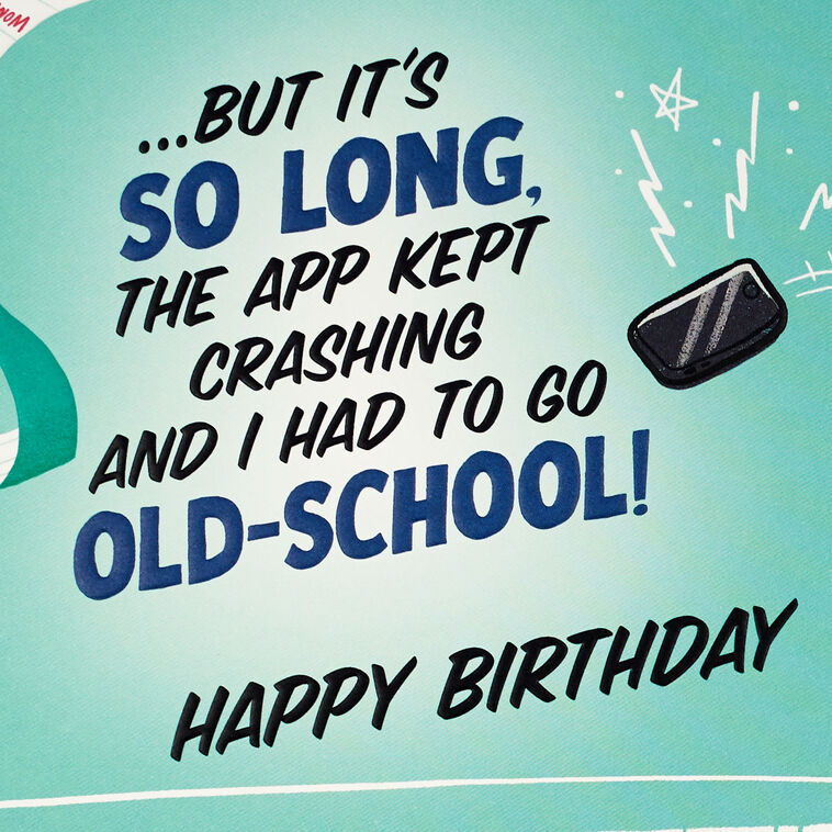 You're Great Birthday Card for Grandson, , large image number 2