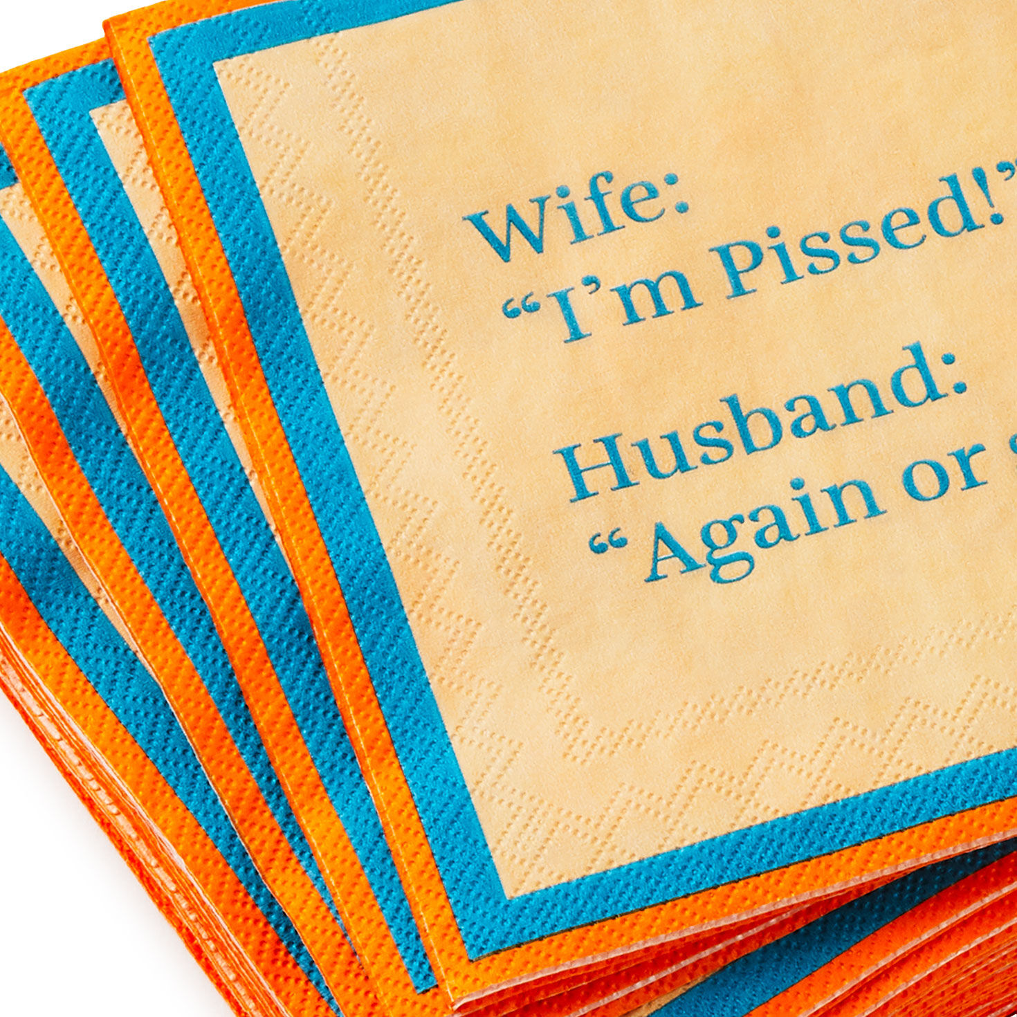 Drinks on Me Pissed Funny Party Napkins, Pack of 20, , large image number 2