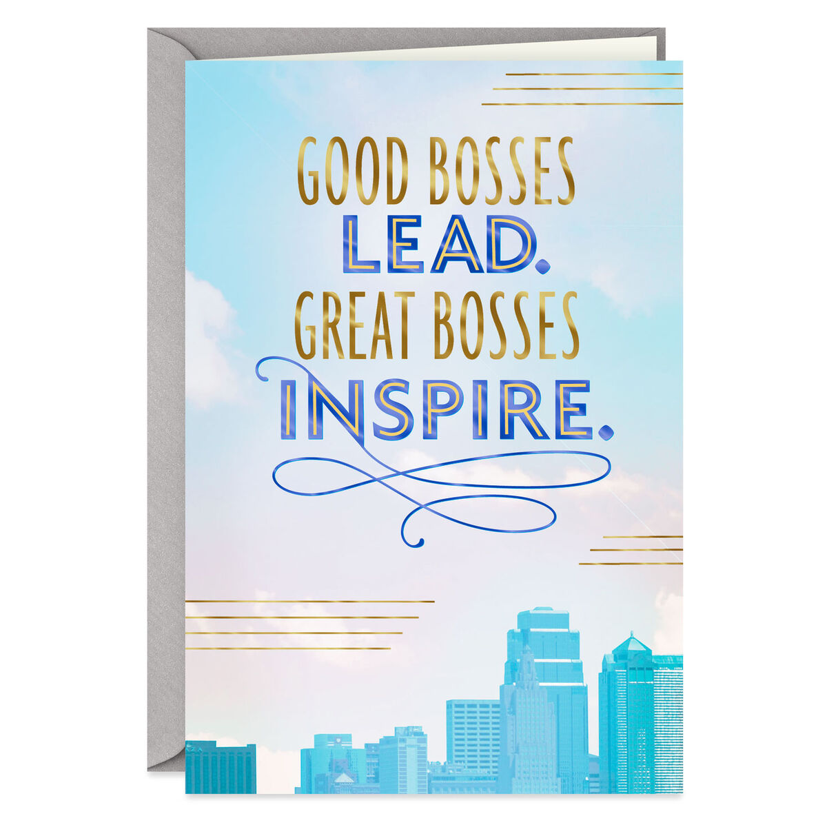 You're a Great Leader Boss's Day Card - Greeting Cards - Hallmark