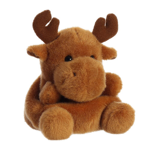 Aurora Palm Pals Cinnamon Moose Plush, 5", 
