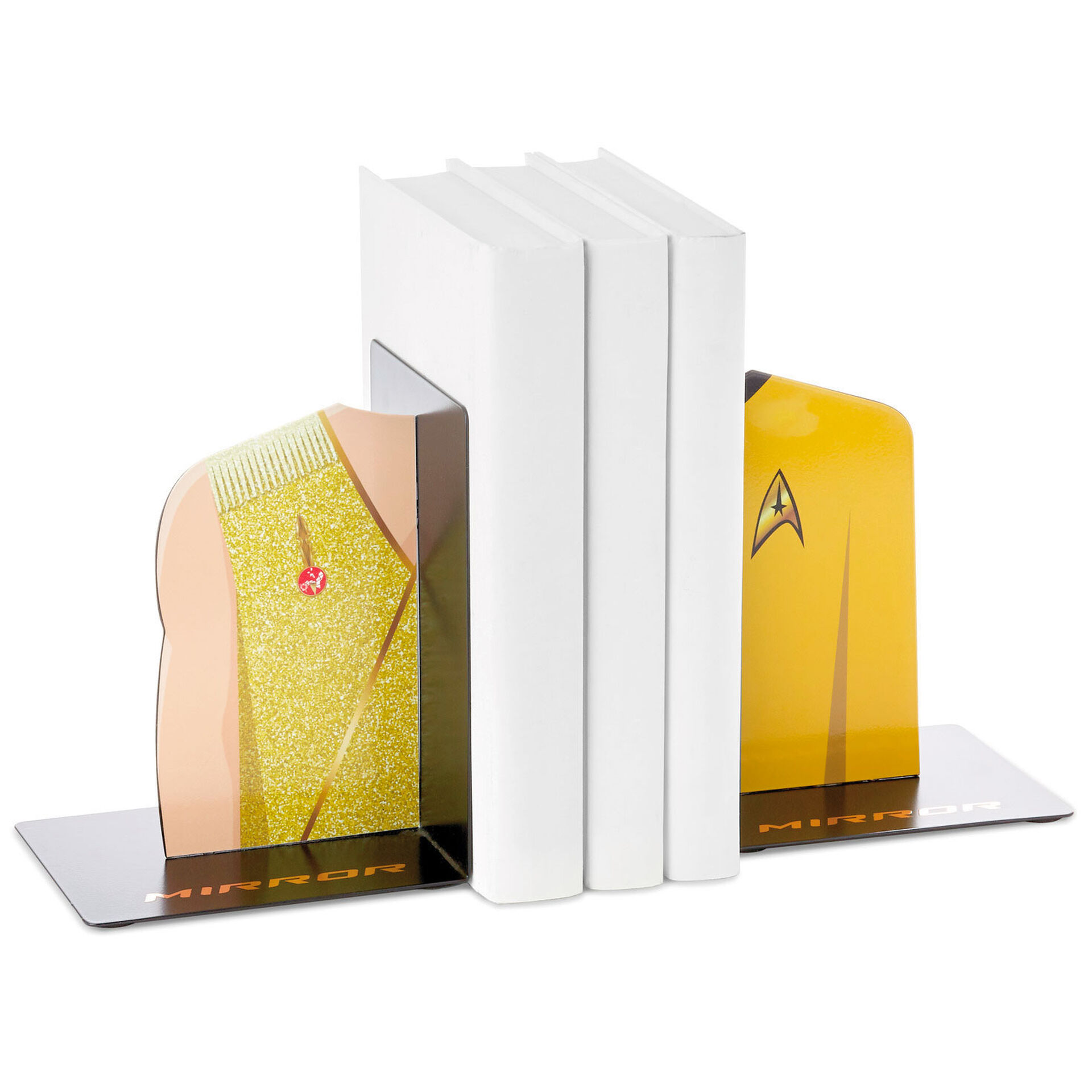 Star Trek™ Mirror, Mirror Captain Kirk Bookends, Set of 2 Desk