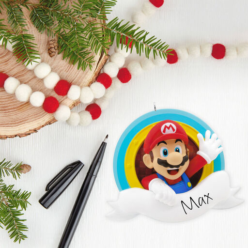Nintendo Super Mario™ Personalized Hallmark Ornament, 