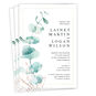 Watercolor Eucalyptus Wedding Invitation, , large image number 1
