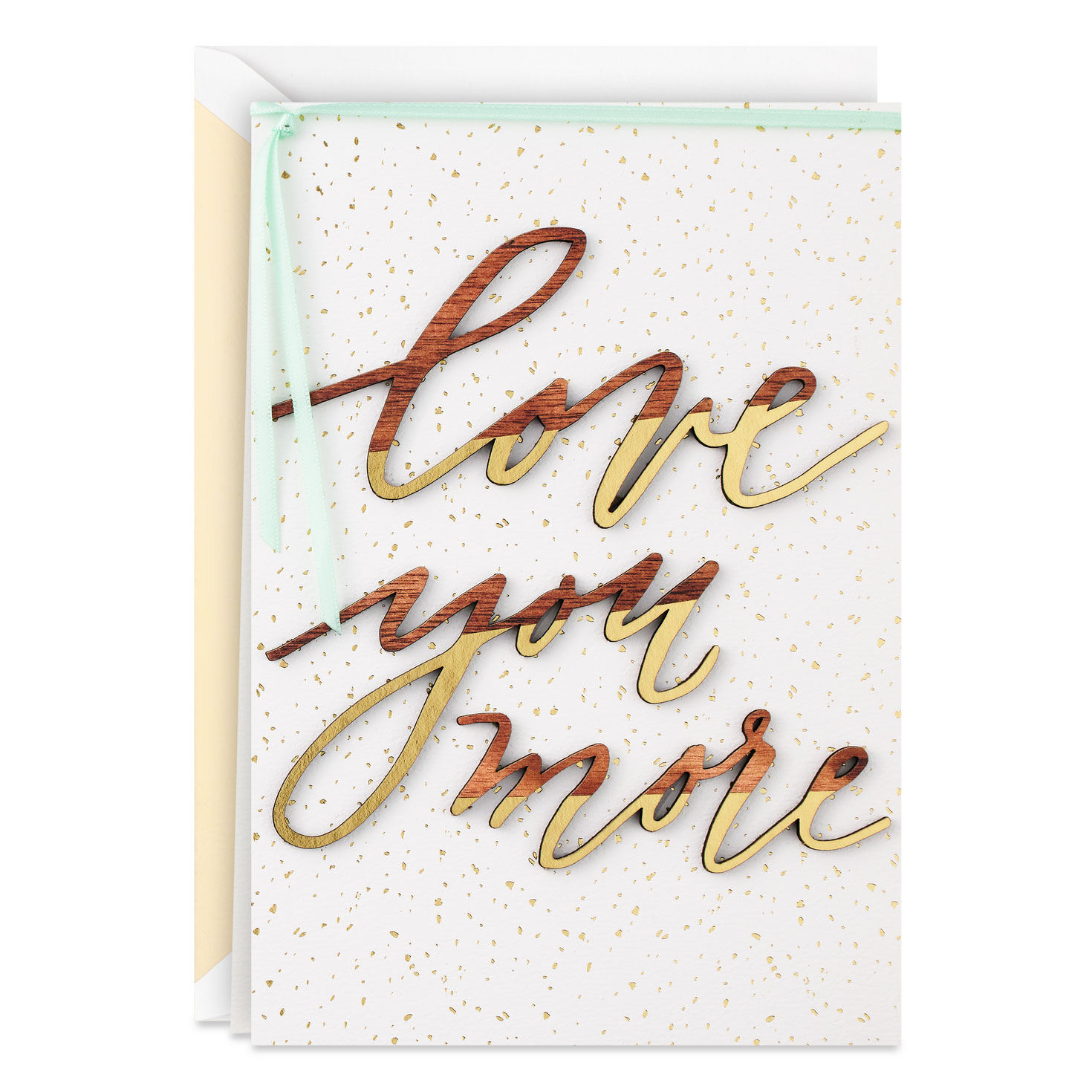 Love You More Anniversary Card