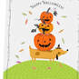 Jack-o'-Lanterns and Dog Happy Halloween Card, , large image number 4