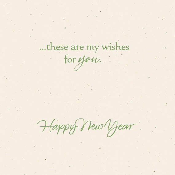 Marjolein Bastin Peace, Joy and Hope New Year Card, , large image number 2