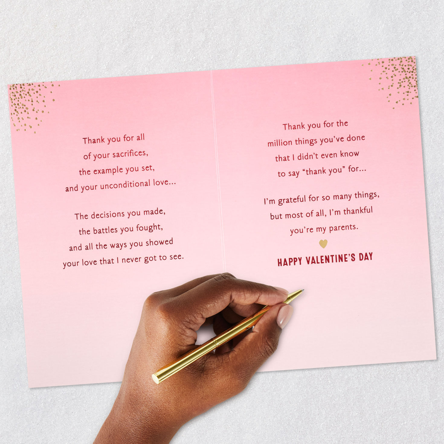 So Thankful You're My Parents Valentine's Day Card for Mom and Dad for only USD 6.59 | Hallmark