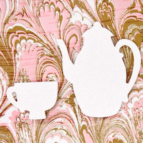 Tea Set Birthday Card, , large image number 4