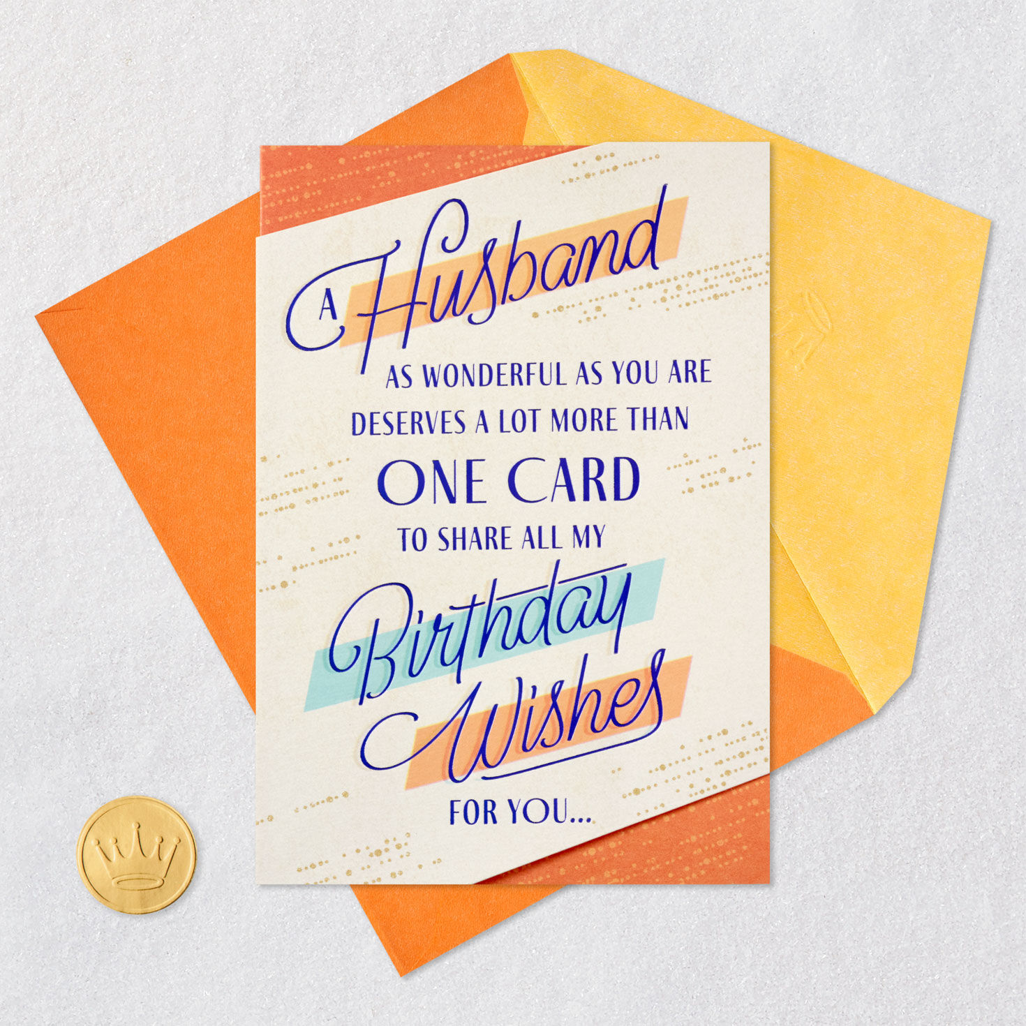 As Wonderful as You Are Birthday Card for Husband for only USD 5.99 | Hallmark