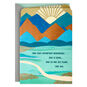 Sun Over Mountains Religious Encouragement Card Card Front image number 1