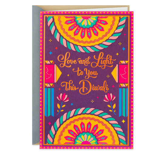 Love and Light Diwali Card, 