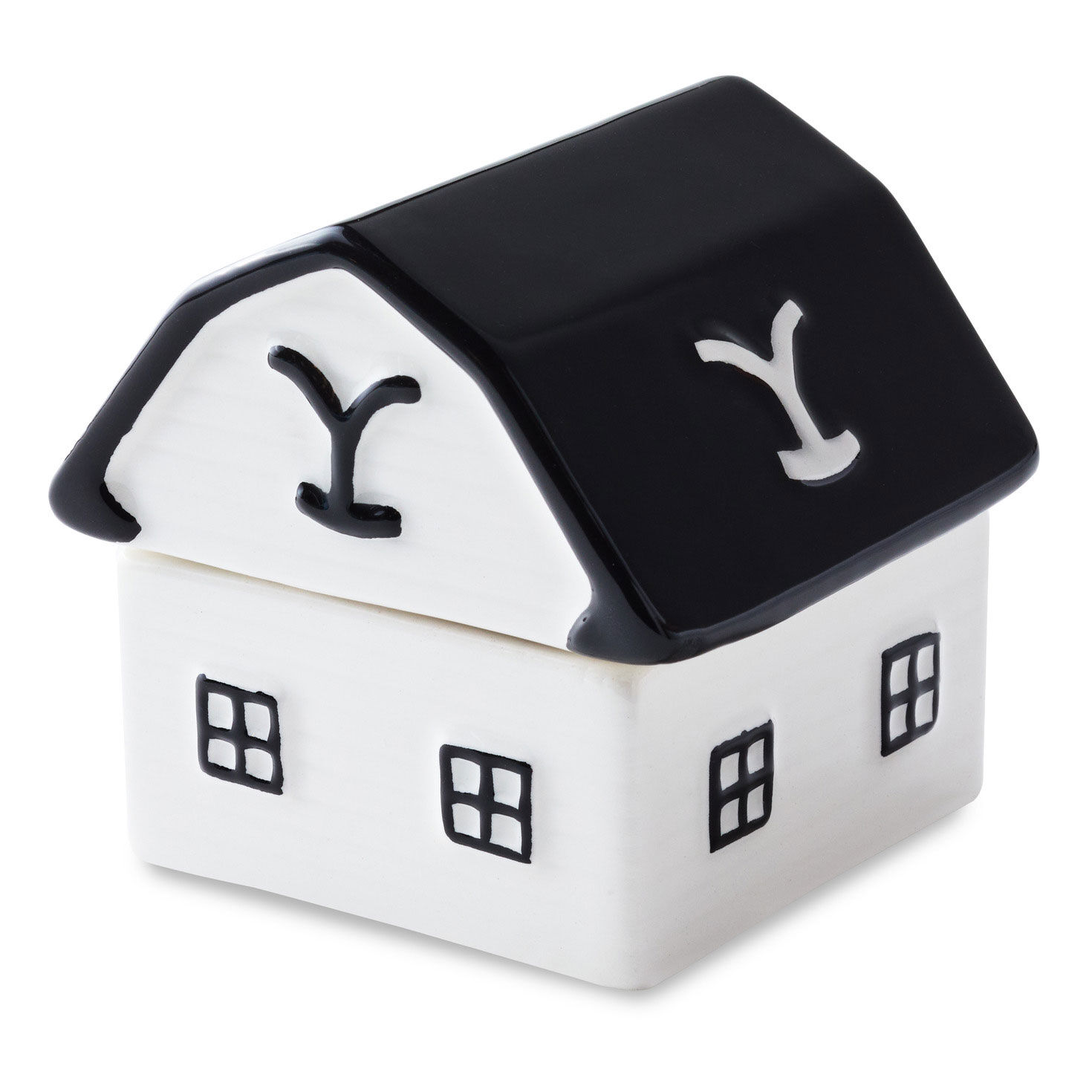 Yellowstone Dutton Ranch Barn Stacked Salt and Pepper Shaker Set for only USD 22.99 | Hallmark