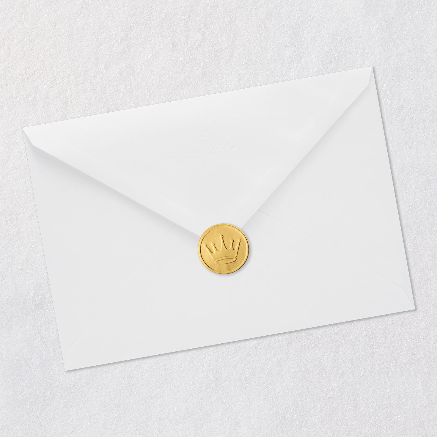 Vintage Red Pickup Truck Dad Father's Day Card Envelope Back with Seal image number 7