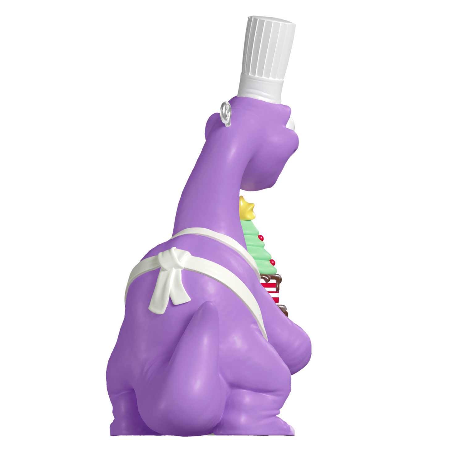 Baking Dinosaur Keepsake Ornament Back image number 6