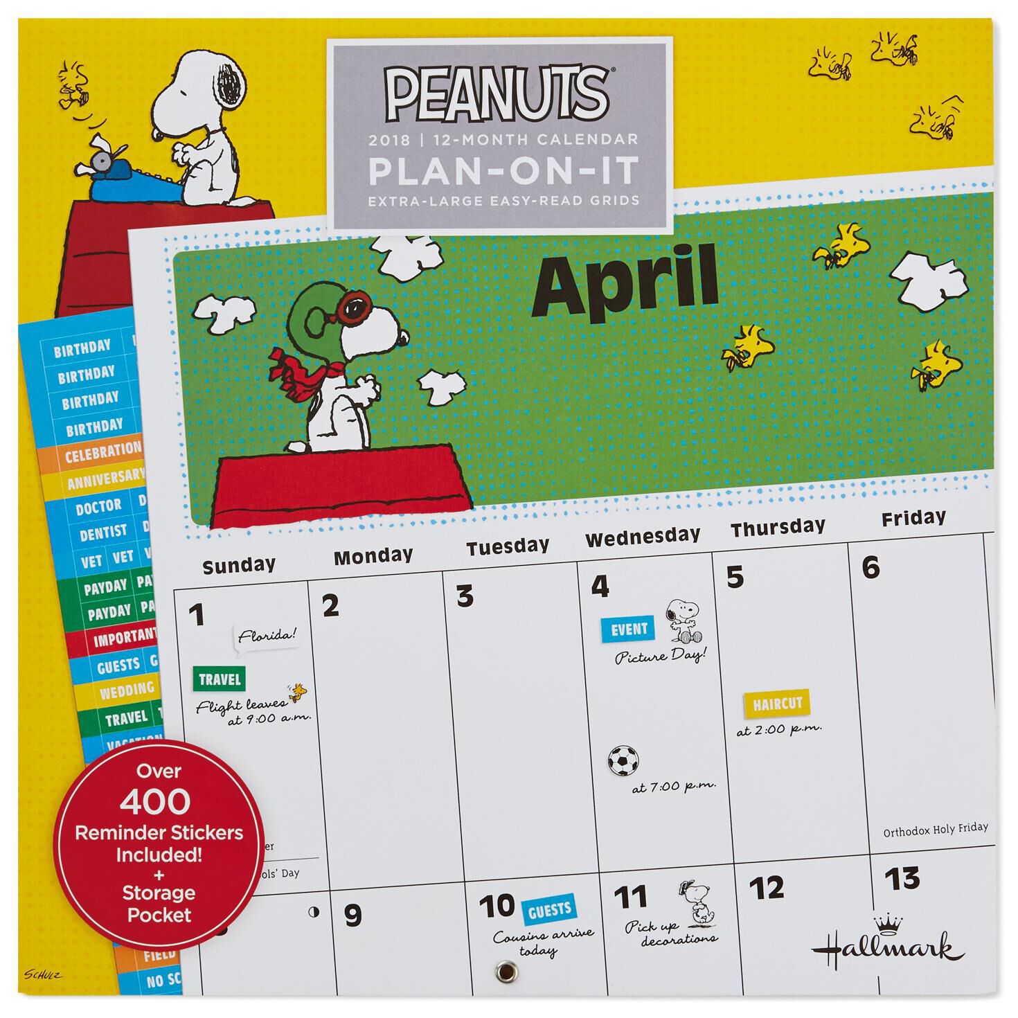 hallmark calendars 2018