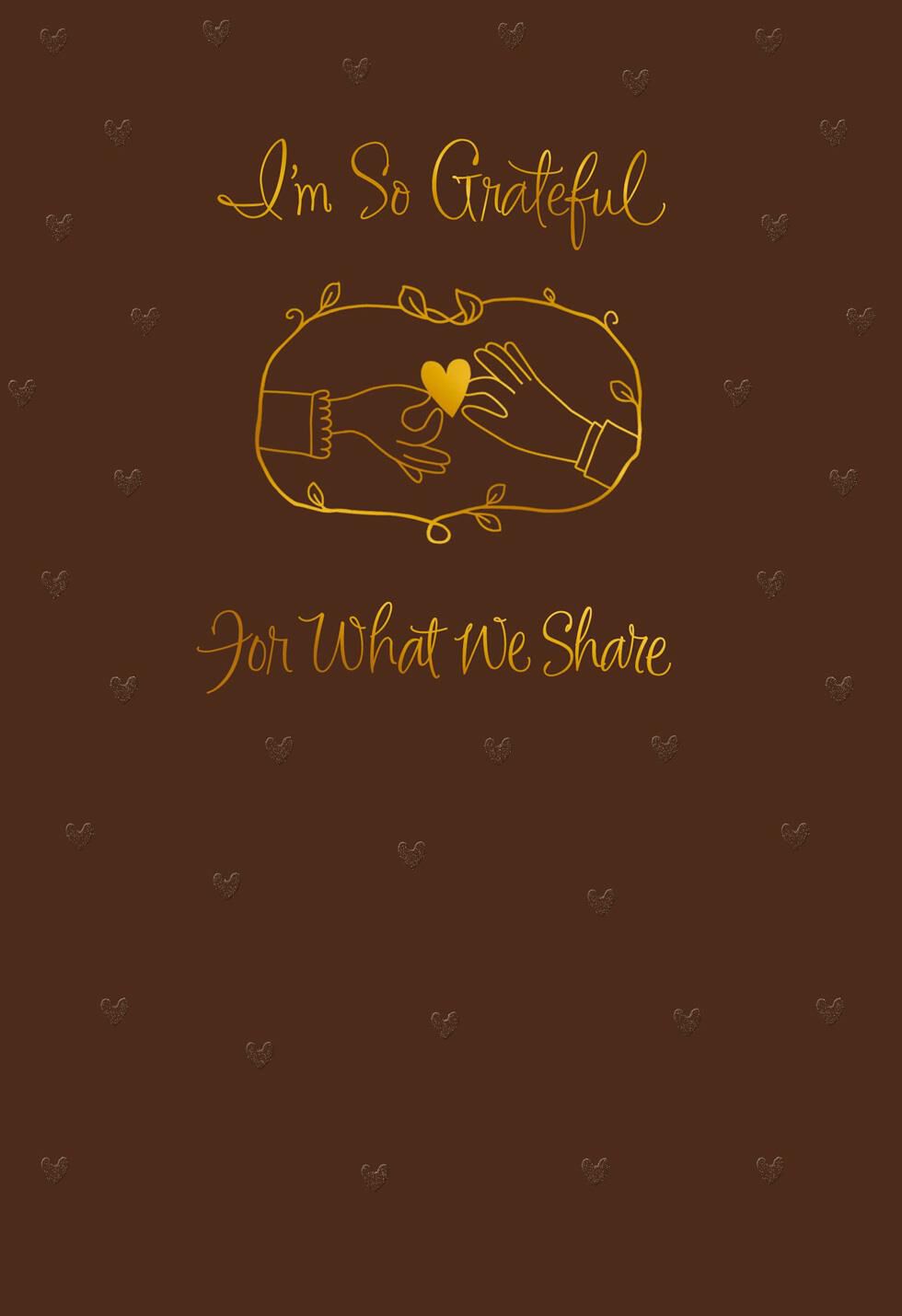 What We Share Father's Day Card for Husband