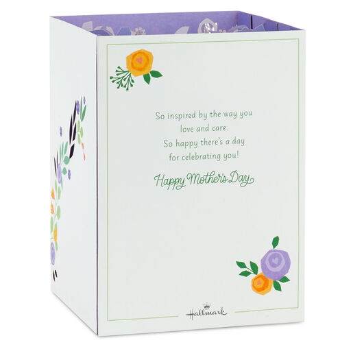 You Are Loved 3D Pop-Up Musical Mother's Day Card With Light, 