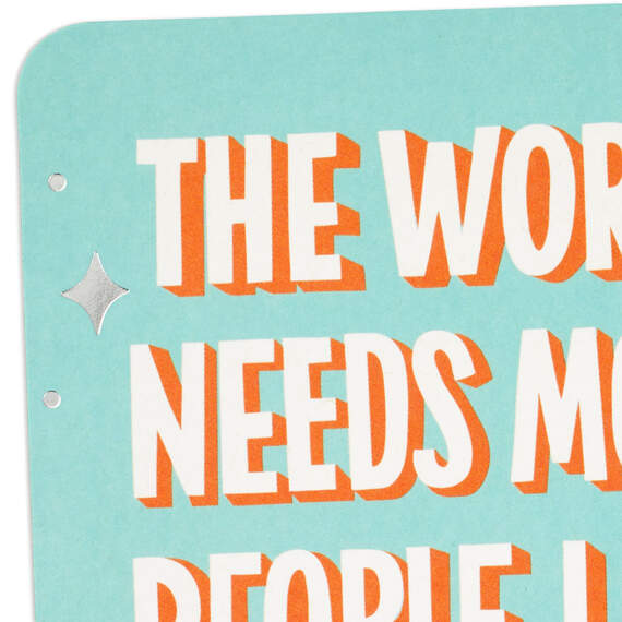The World Needs More People Like You Card, , large image number 3