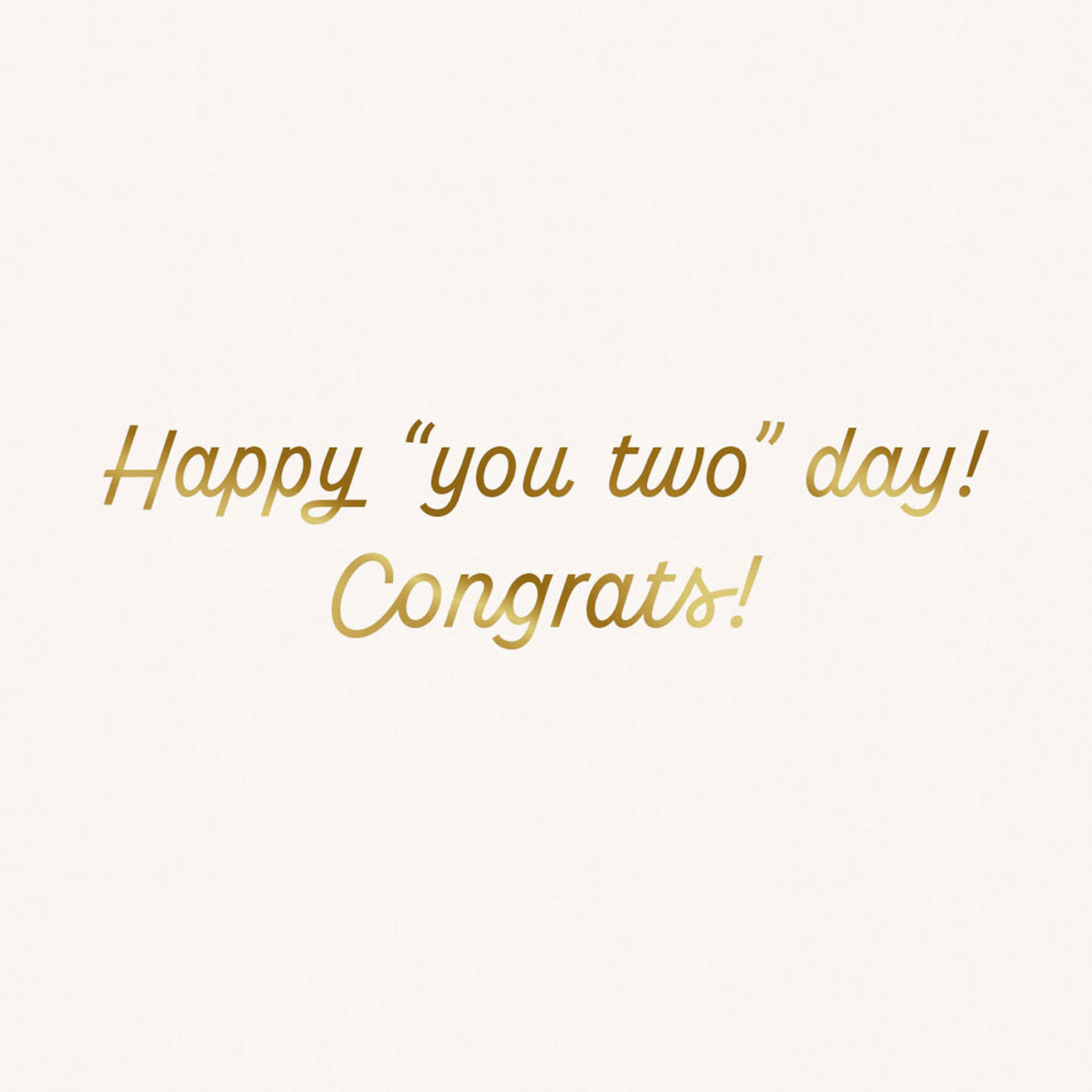 Happy I Do Day Wedding Card, , large image number 2