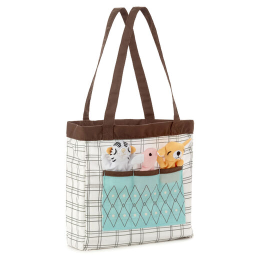 My Zoo Activity Bag With Finger Puppets, 