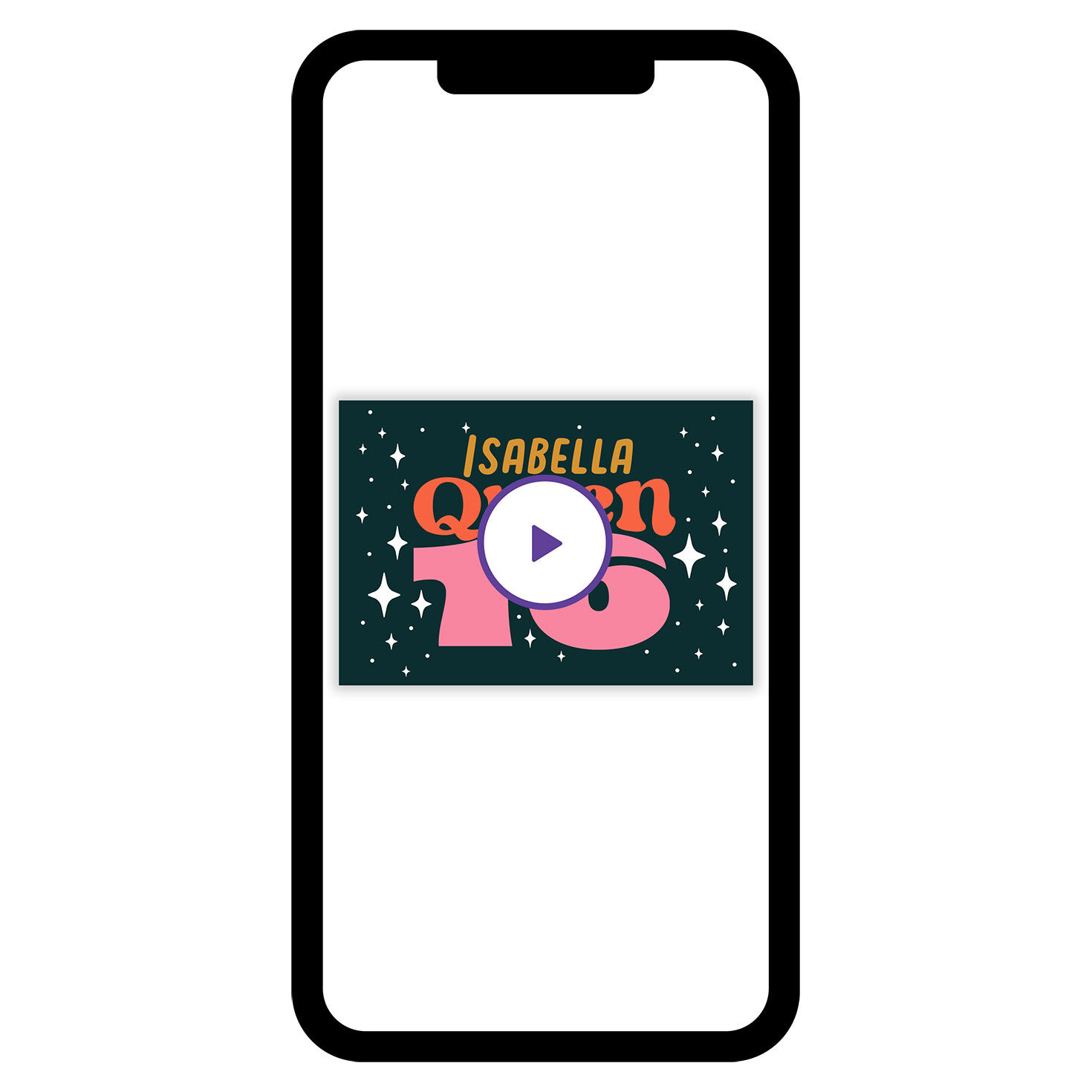 Queen of 16 Birthday eCard