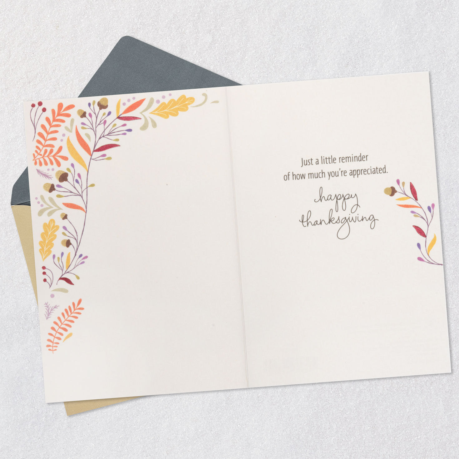 Thankful for You Thanksgiving Card for only USD 3.99 | Hallmark