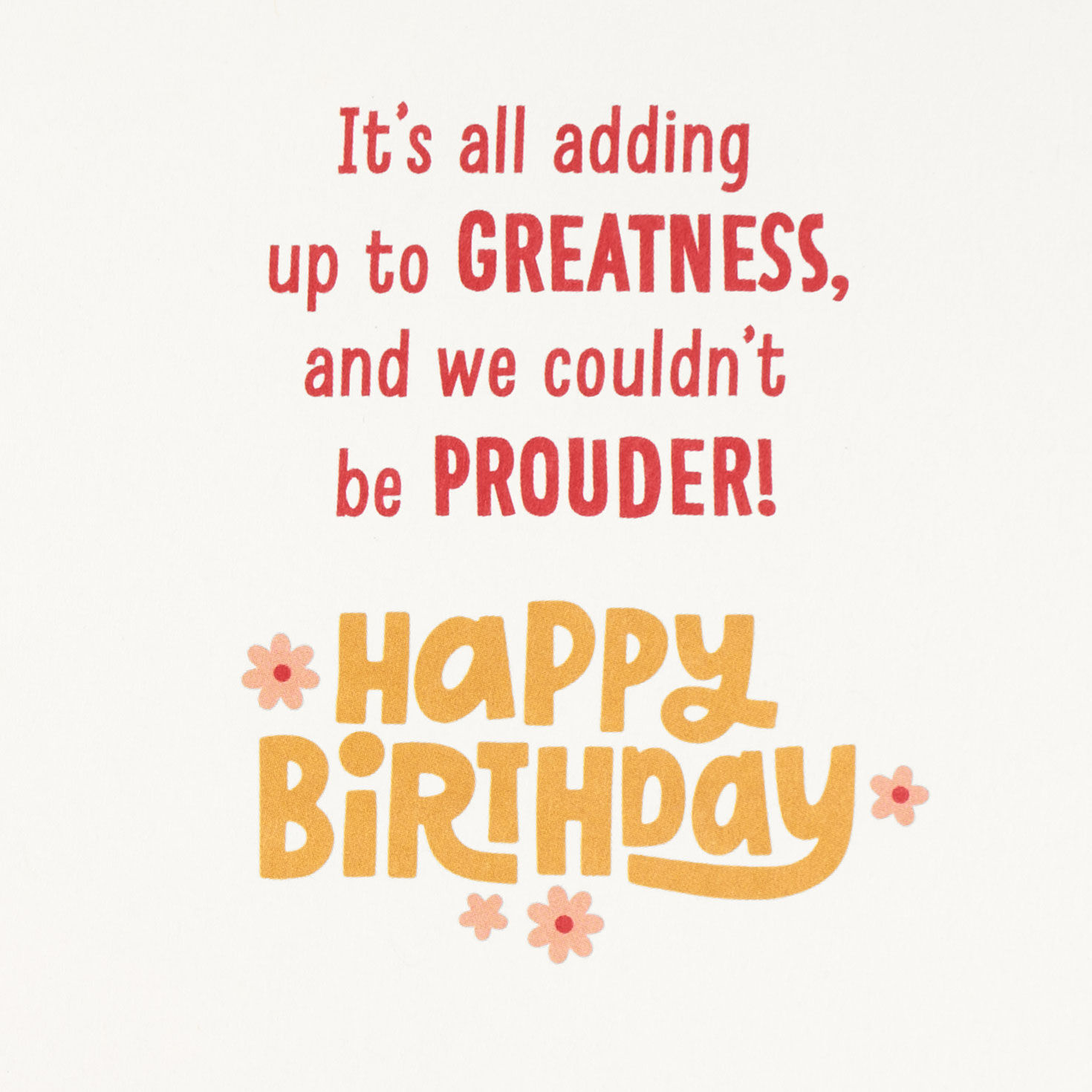 One Year Older, Kinder, Smarter Birthday Card for Daughter for only USD 4.99 | Hallmark