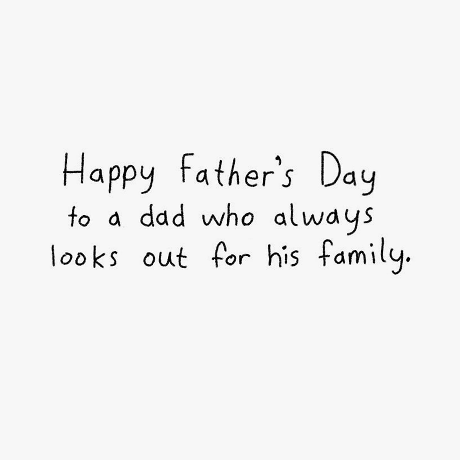 Campfire Cartoon Father's Day Card Sentiment image number 2