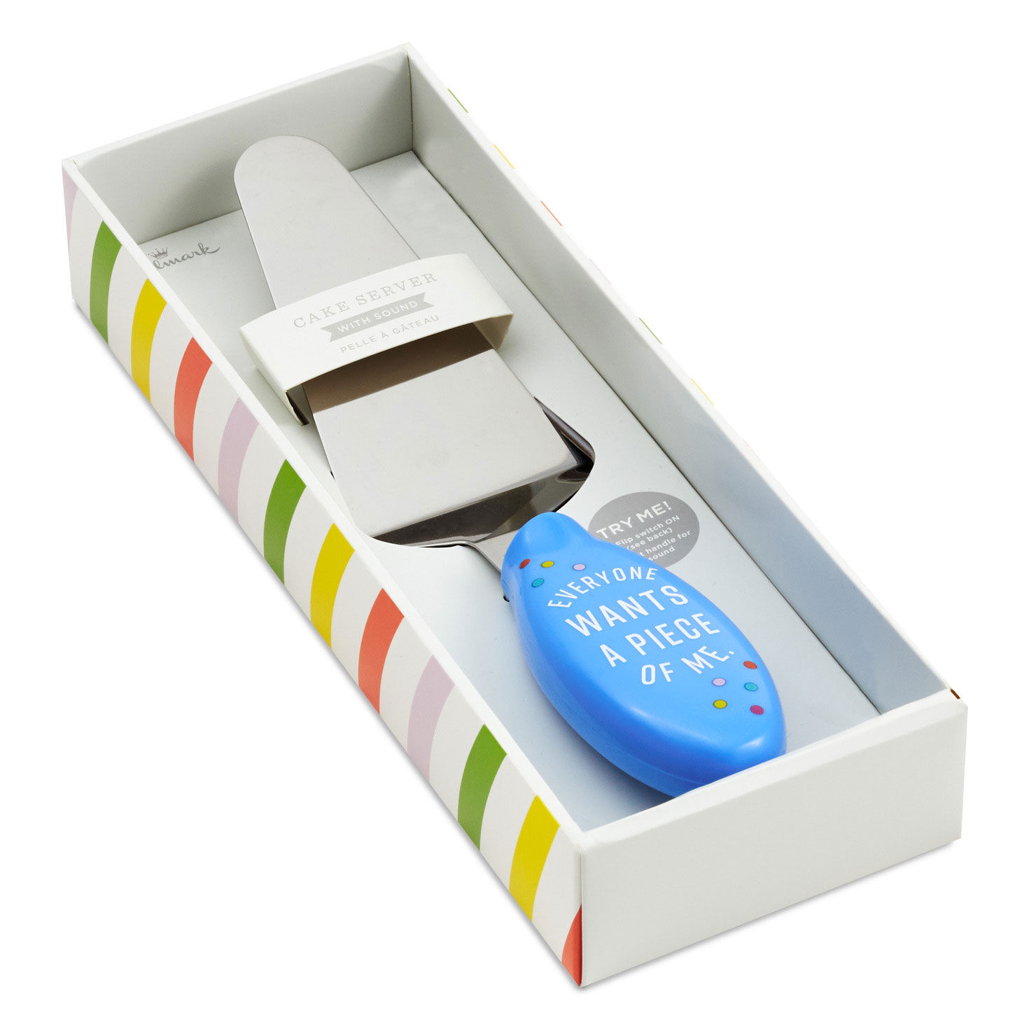 Piece of Me Cake Server With Sound, , large image number 4