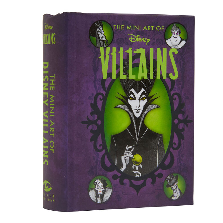 Disney The Mini Art of Disney Villains Tiny Book